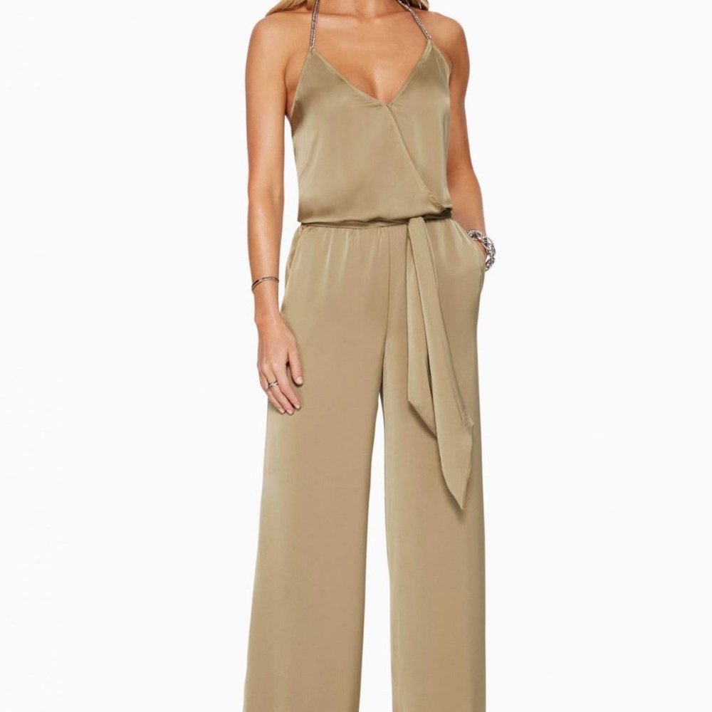 Ramy Brook "Charlie Jumpsuit" - Size XXS, Color SAFARI GREEN
